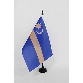 AZ FLAG 14x21 cm Romanya Masa Bayrağı