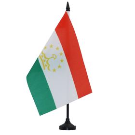 AZ FLAG 14x21 cm Tacikistan Masa Bayrağı