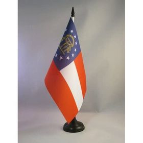 AZ FLAG 21x14 cm Gürcistan Masa Bayrağı