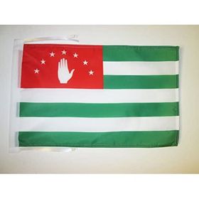 AZ FLAG 45x30 cm Abhazya Gürcistan Bayrağı