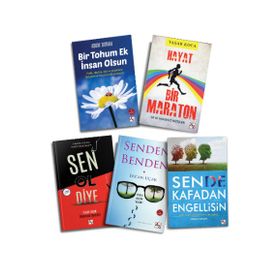 Az Kitap Kişisel Gelişim 5 Kitap "Sen"Seti