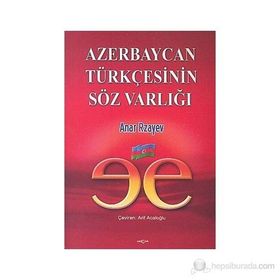 Azerbaycan Türkçesinin Söz Varlığı - Anar Rzayev