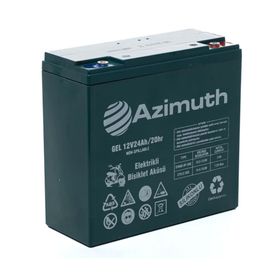 Azimuth 12 V 24 A 5 Set Elektrikli Bisiklet Aküsü