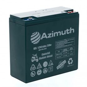Azimuth 12 V 24 A Elektrikli Bisiklet Aküsü
