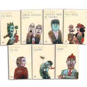 Aziz Nesinin Bütün Romanları Seti - 7 Kitap