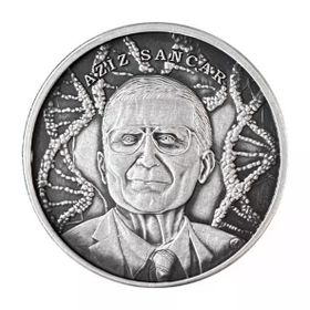 Aziz Sancar Gümüş Sikke Coin