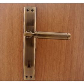 Azm Hırdavat İbiza Aynalı Antik Bakır WC Sol Kapı Kolu