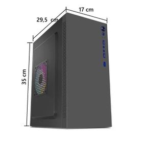 Aztech Titan AZTB02600 600 W Micro ATX Bilgisayar Kasası