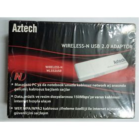 Aztech WL552 Kablosuz Usb Adaptör
