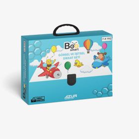 Azur Yayıncılık Bee Smart Görsel ve İşitsel Dikkati Güçlendirme Seti 7 - 8 Yaş