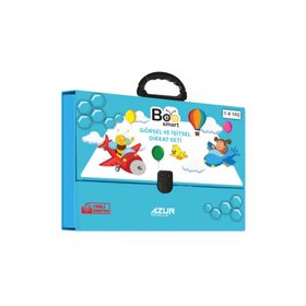 Azur Yayıncılık Bee Smart Görsel ve İşitsel Dikkati Güçlendirme Seti 7 - 8 Yaş