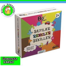 Azur Yayıncılık Bee Smart Zeka Kartları Sayılar Renkler - Şekiller