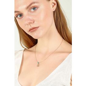 Azuris Silver ALK1399 Kadın Rose Gold 925 Ayar Gümüş Yelkenli Kolye