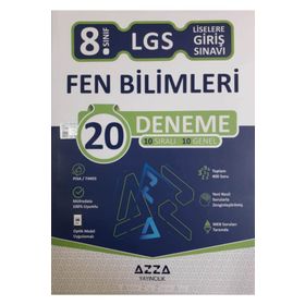 Azza LGS Fen Bilimleri Yirmili Deneme Azza Yayıncılık