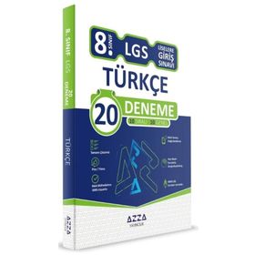 Azza LGS Türkçe Yirmili Deneme Azza Yayıncılık