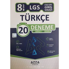 Azza LGS Türkçe Yirmili Deneme Azza Yayıncılık