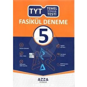 Azza TYT Beşli Deneme Azza Yayıncılık