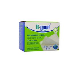 B-Good 100'lü 7.5x7.5 cm Steril Spanç Gaz Kompres