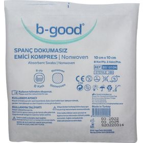 B-Good 10x10 Steril Emici Spanç Kompres
