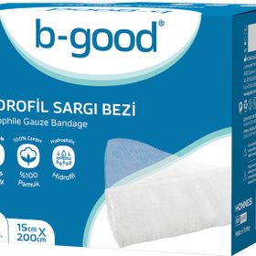 B-Good 15x200 cm Tekli Hidrofil Sargı Bezi