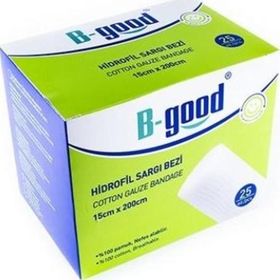 B-Good 15x200 cm Tekli Hidrofil Sargı Bezi