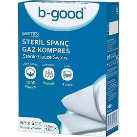 B-Good 25'li Emici Gaz Kompres