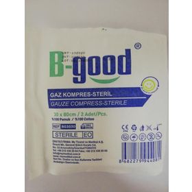 B-Good 30 cm x 80 cm Steril Gaz Kompres