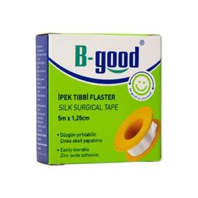 B-Good 5 mX1,25 cm İpek Tıbbi Flaster