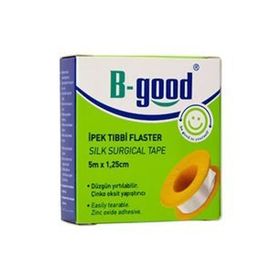 B-Good 5 mX1,25 cm İpek Tıbbi Flaster