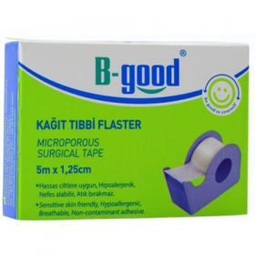 B-Good 5 mX1,25 cm Kağıt Tıbbi Flaster