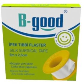 B-Good 5 mX2,5 cm İpek Tıbbi Flaster