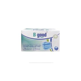 B-Good 50'li Mavi 3 Katlı Telli Maske