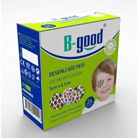 B-Good 5x6,2 24 lü Desenli Göz Pedi