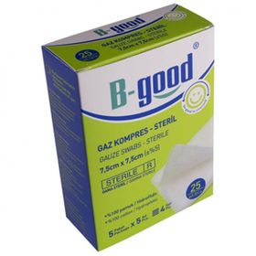 B-good 7.5 cm X 7.5 cm 25'li Gaz Kompres