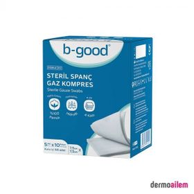 B-Good 7.5x7.5 cm 50'li Steril Spanç Gaz Kompres