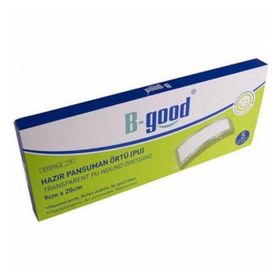 B-Good 9x25 5'li Örtü Şeffaf Hazır Pansuman