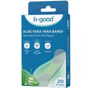 B-Good Aloe Vera Yara Bandı Suya Dayanıklı Nefes Alır 20 Adet Plaster