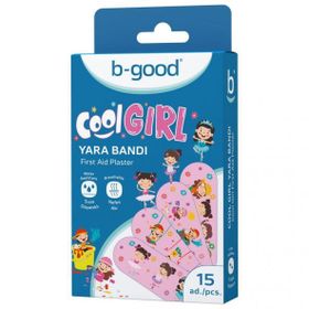 B-Good Cool Girl Yara Bandı Suya Dayanıklı Nefes Alır 15 Adet Plaster