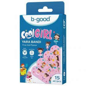 B-Good Cool Girl Yara Bandı Suya Dayanıklı Nefes Alır 15 Adet Plaster
