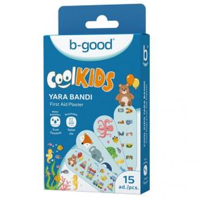 B-Good Cool Kids Yara Bandı Suya Dayanıklı Nefes Alır 15 Adet Plaster