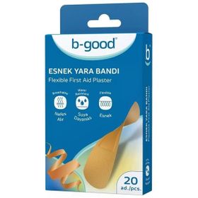 B-Good Esnek Yara Bandı Suya Dayanıklı Nefes Alır 20 Adet Plaster