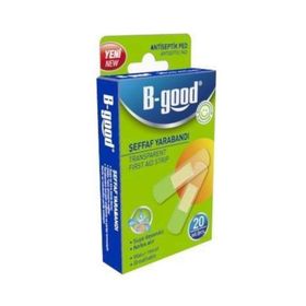 B-Good Şeffaf 20'li Yara Bandı