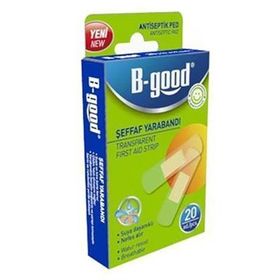 B-Good Şeffaf 20'li Yara Bandı