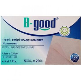 B-Good Steril Emici Spanç 25'li Kompres