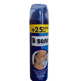 B-Soap Cool 225 ml Kremli Tıraş Köpüğü