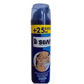 B-Soap Cool 225 ml Kremli Tıraş Köpüğü