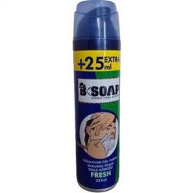 B-Soap Fresh 225 ml Kremli Tıraş Köpüğü