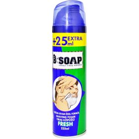 B-Soap Fresh 225 ml Kremli Tıraş Köpüğü
