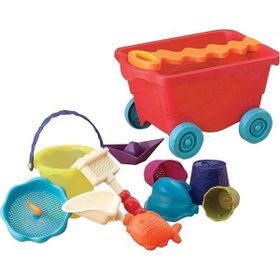 B Toys Kırmızı Plaj Vagonu