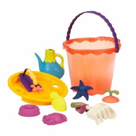 B Toys Turuncu Beach Playset Shore Thing Büyük Plaj Seti